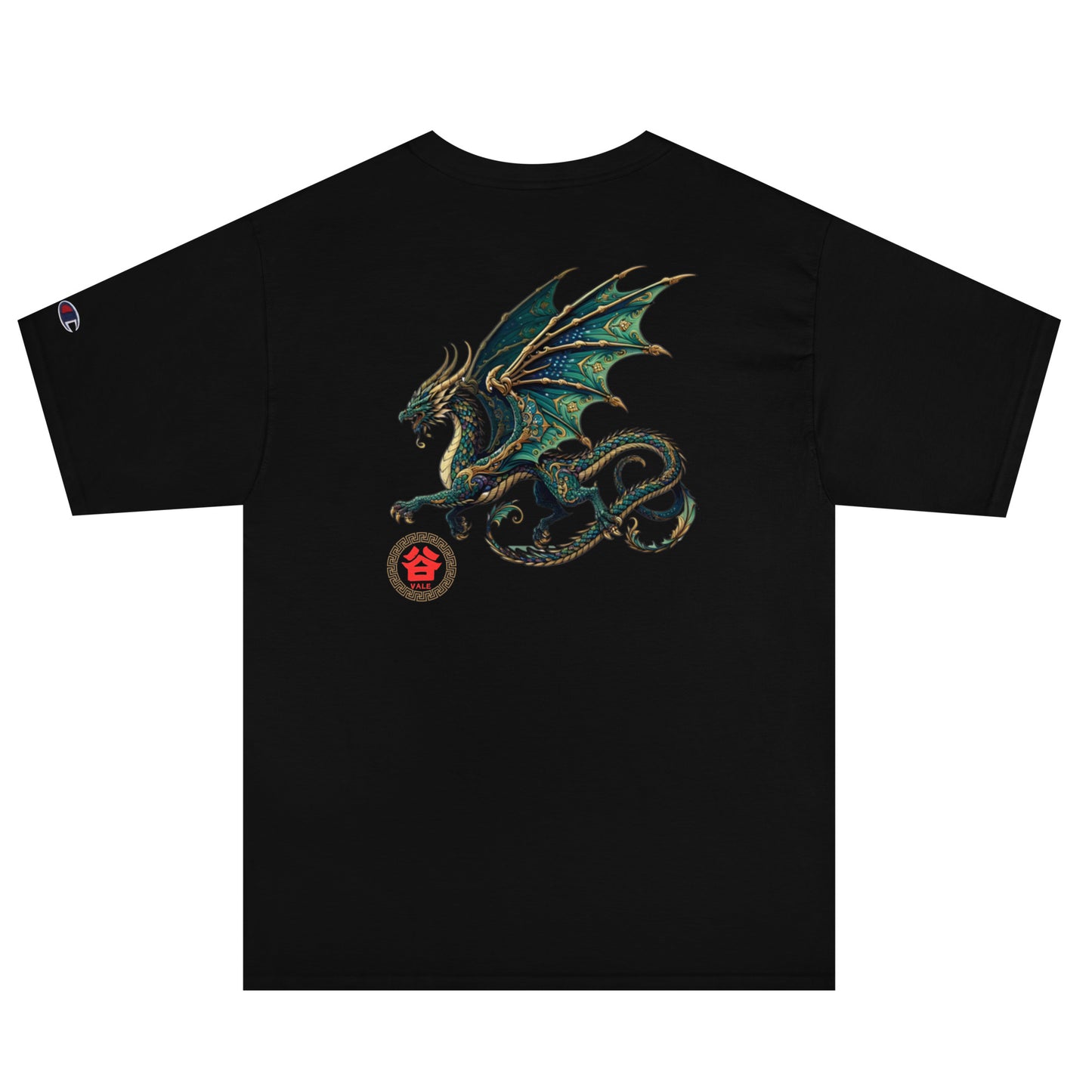 龍  Champion Tee (背面圖案)