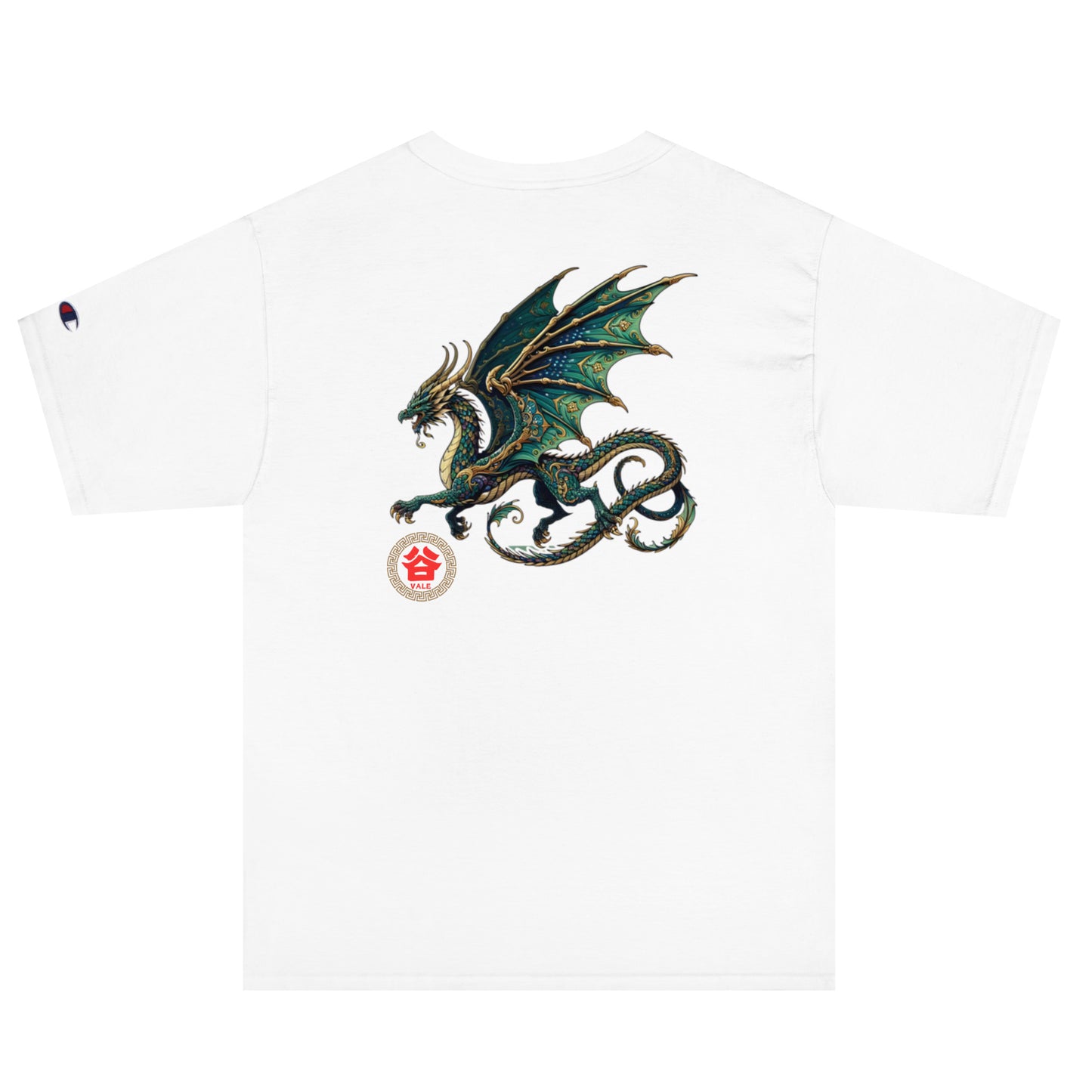 龍  Champion Tee (背面圖案)