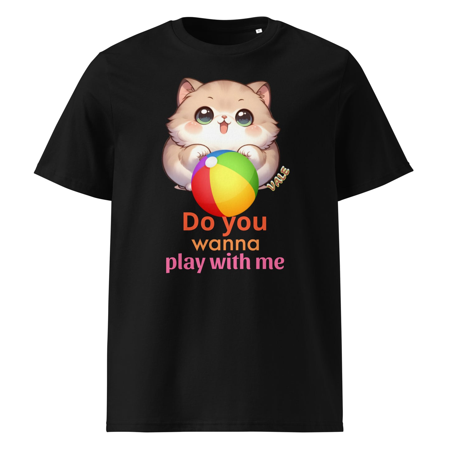 Do you wanna play with me 有機純棉Tee