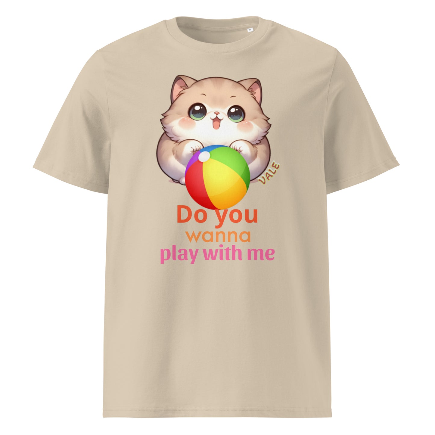 Do you wanna play with me 有機純棉Tee