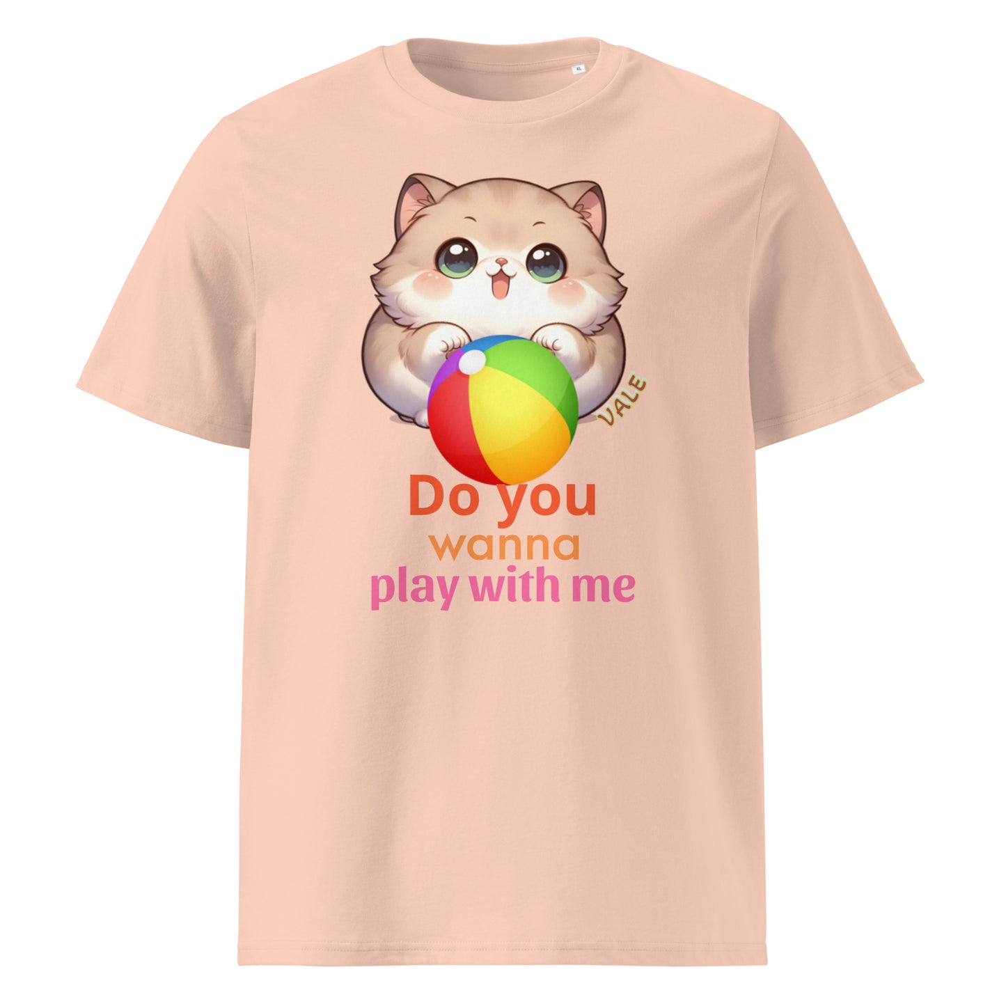 Do you wanna play with me 有機純棉Tee