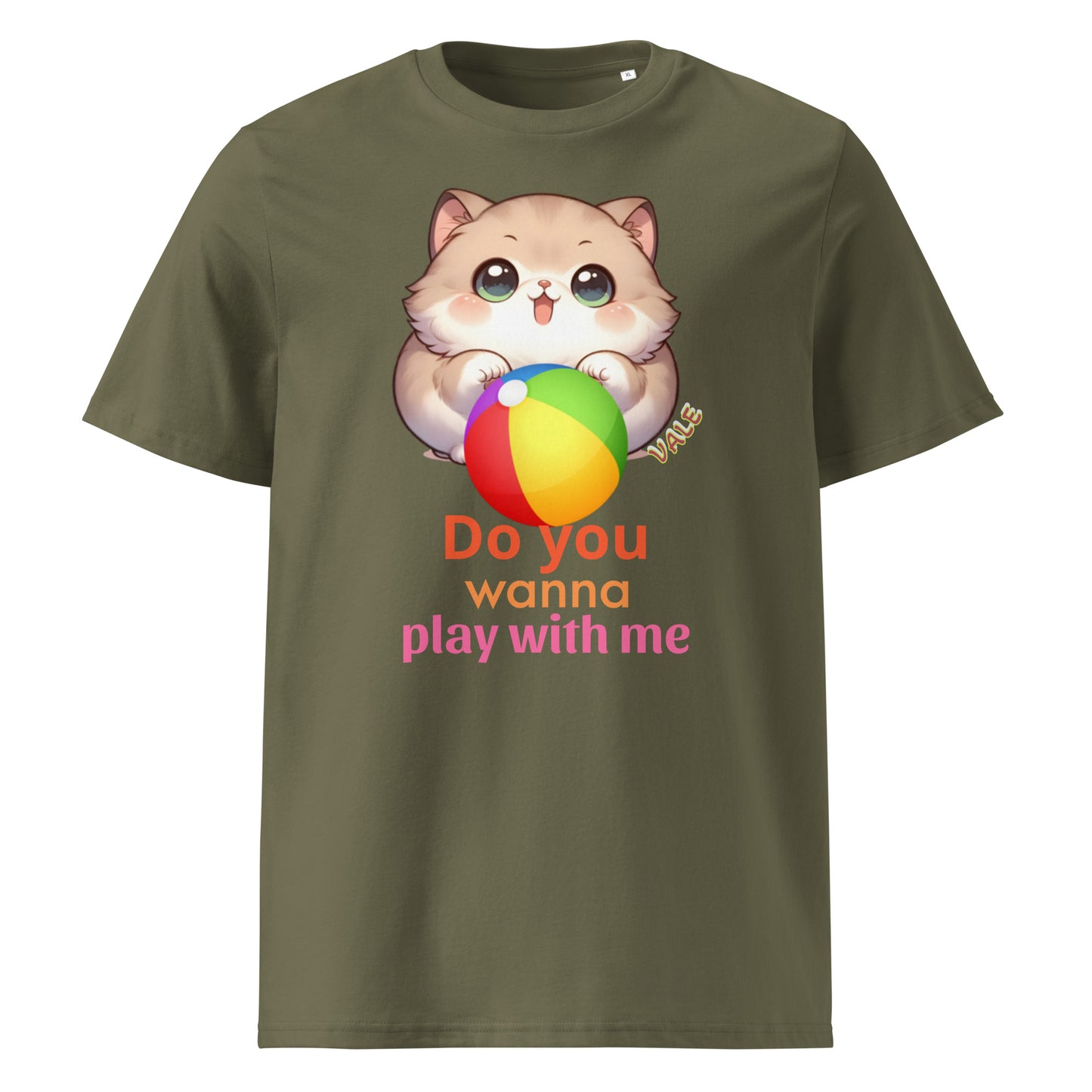 Do you wanna play with me 有機純棉Tee