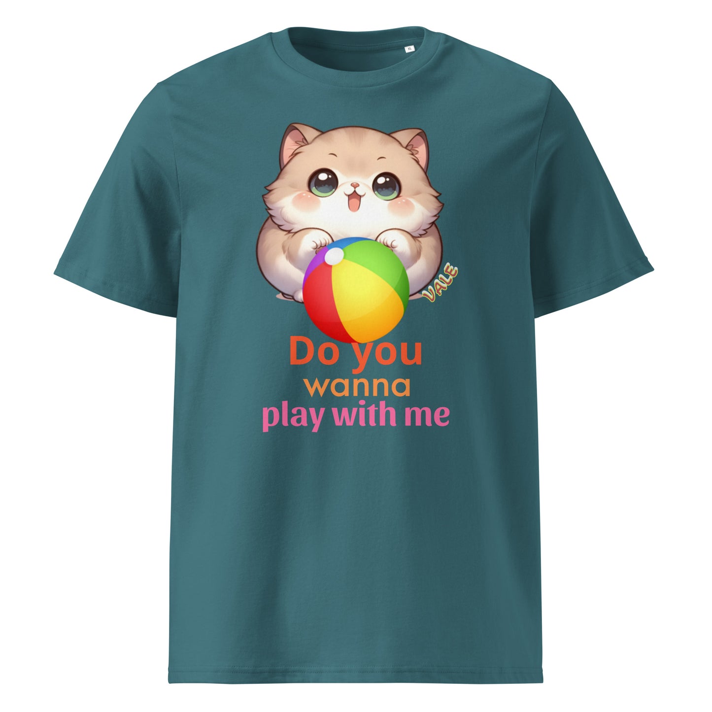 Do you wanna play with me 有機純棉Tee