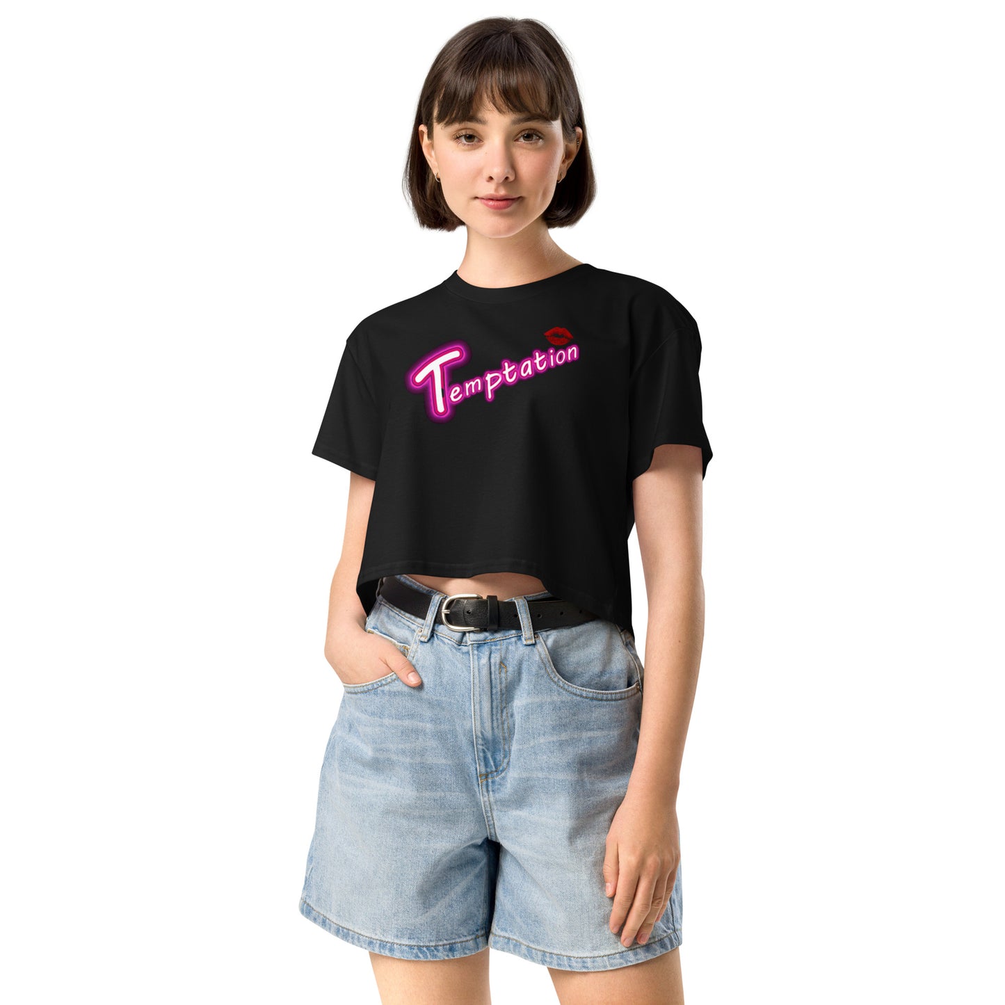 Temptation 女裝短身款 Tee