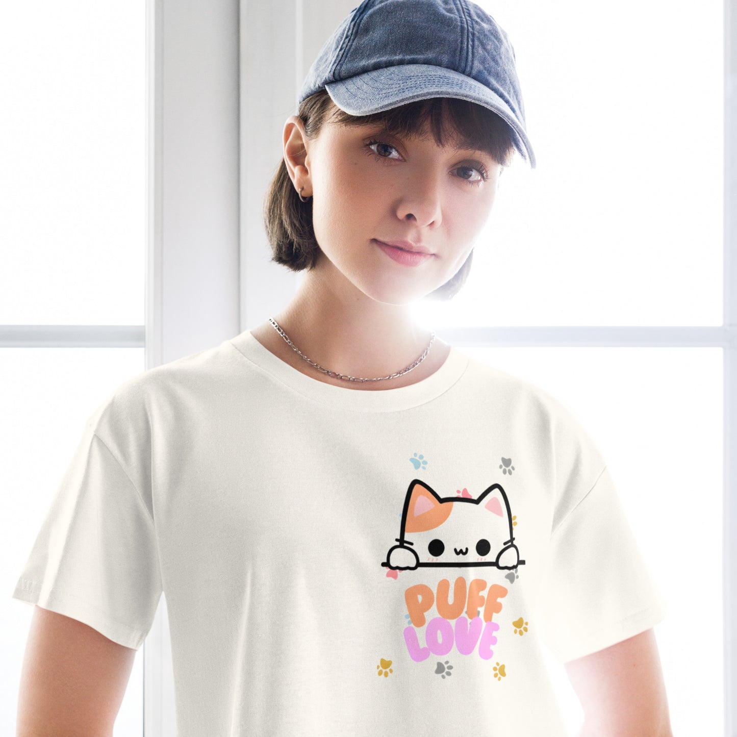 Puff Love 女裝短身款 Tee