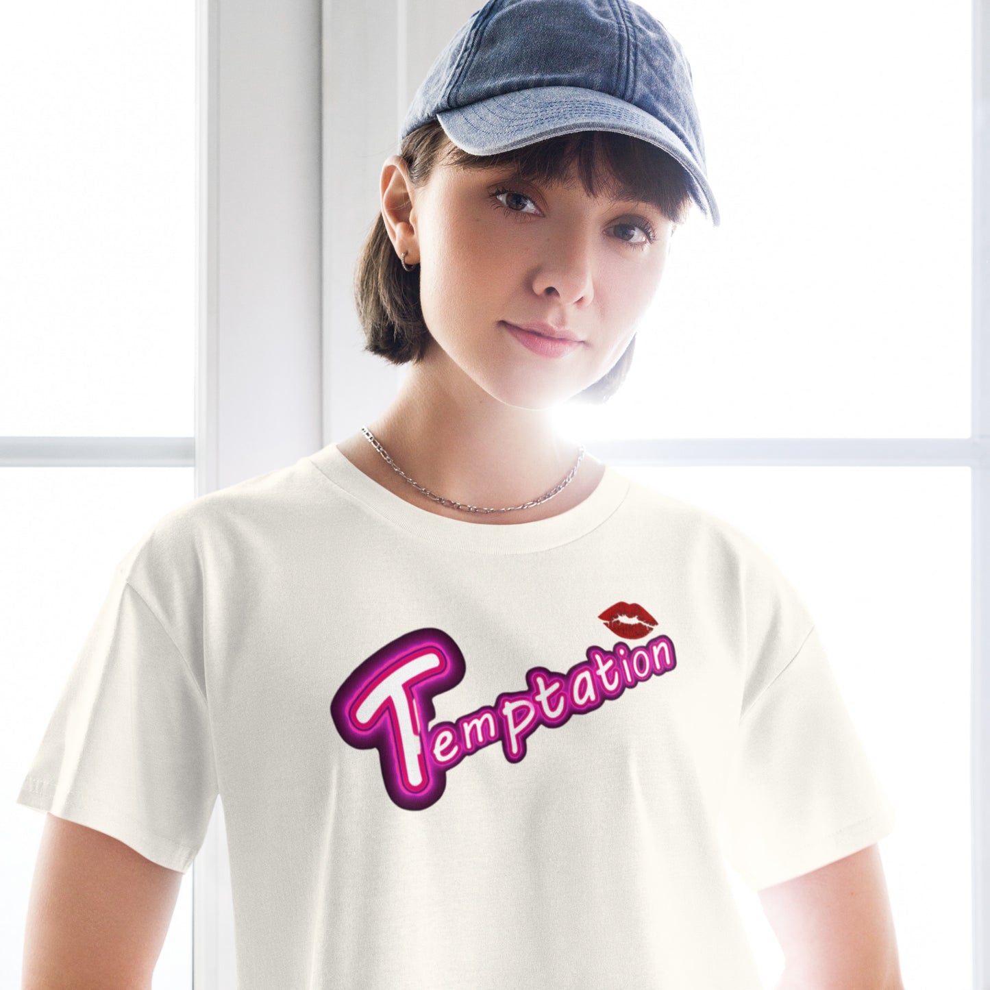 Temptation 女裝短身款 Tee