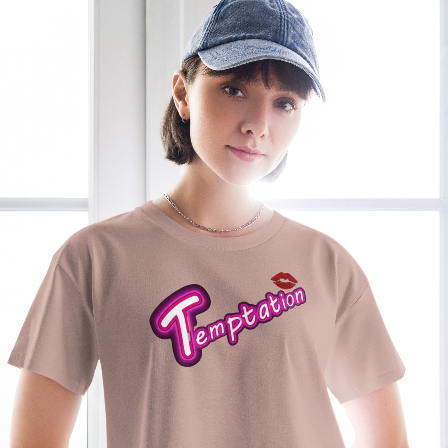 Temptation 女裝短身款 Tee