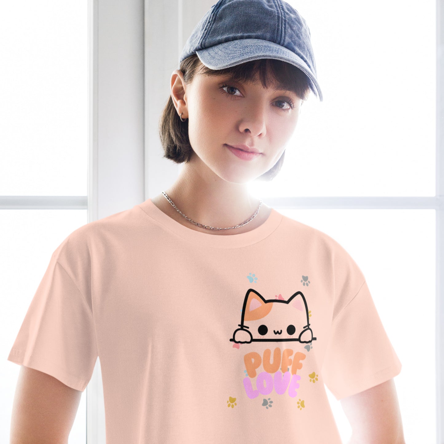 Puff Love 女裝短身款 Tee