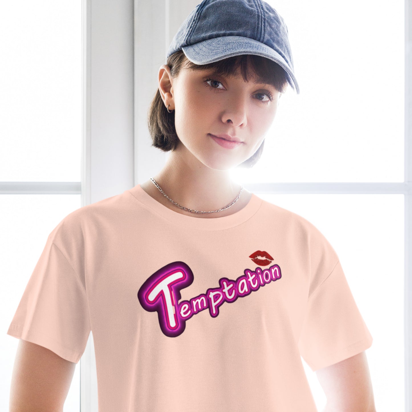 Temptation 女裝短身款 Tee