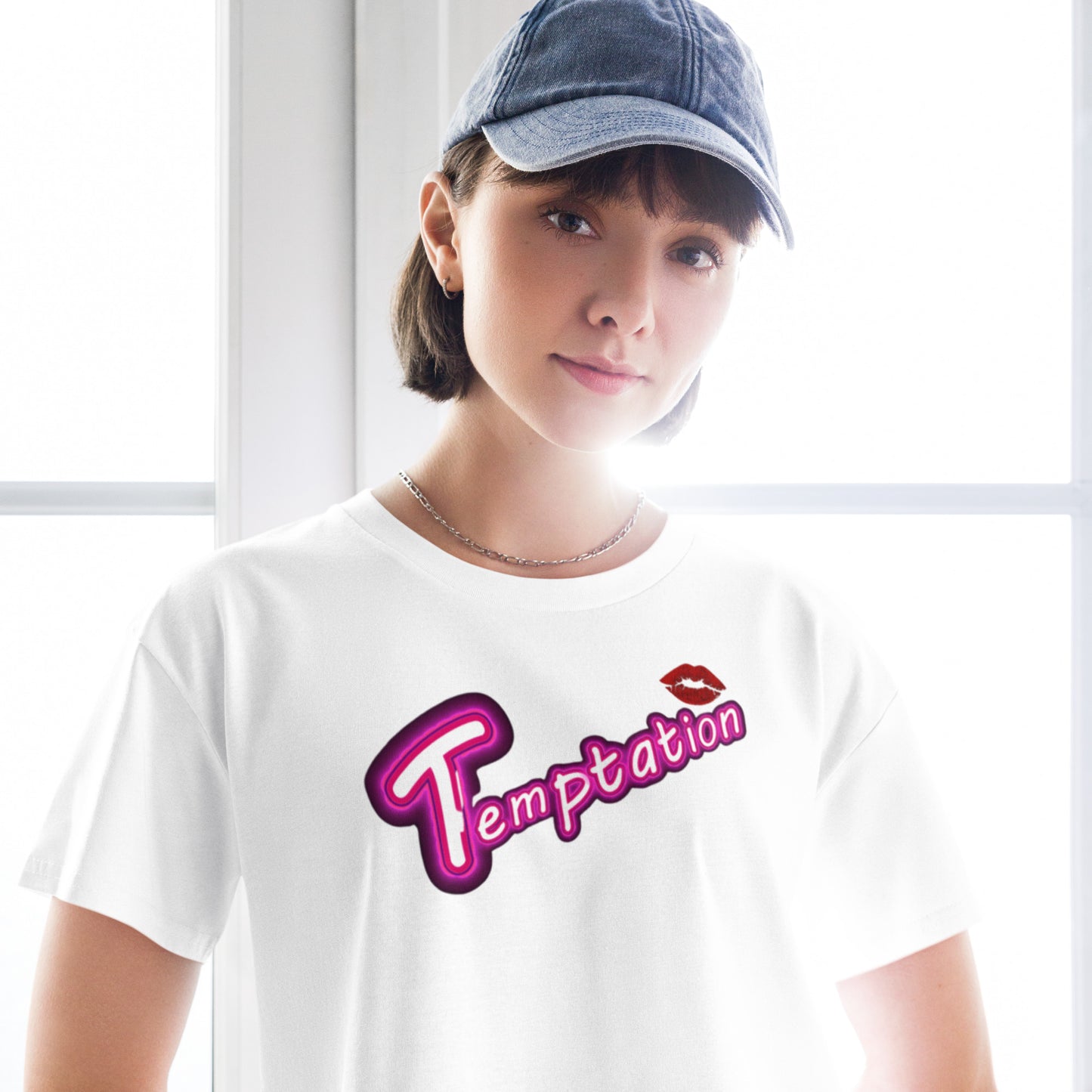 Temptation 女裝短身款 Tee