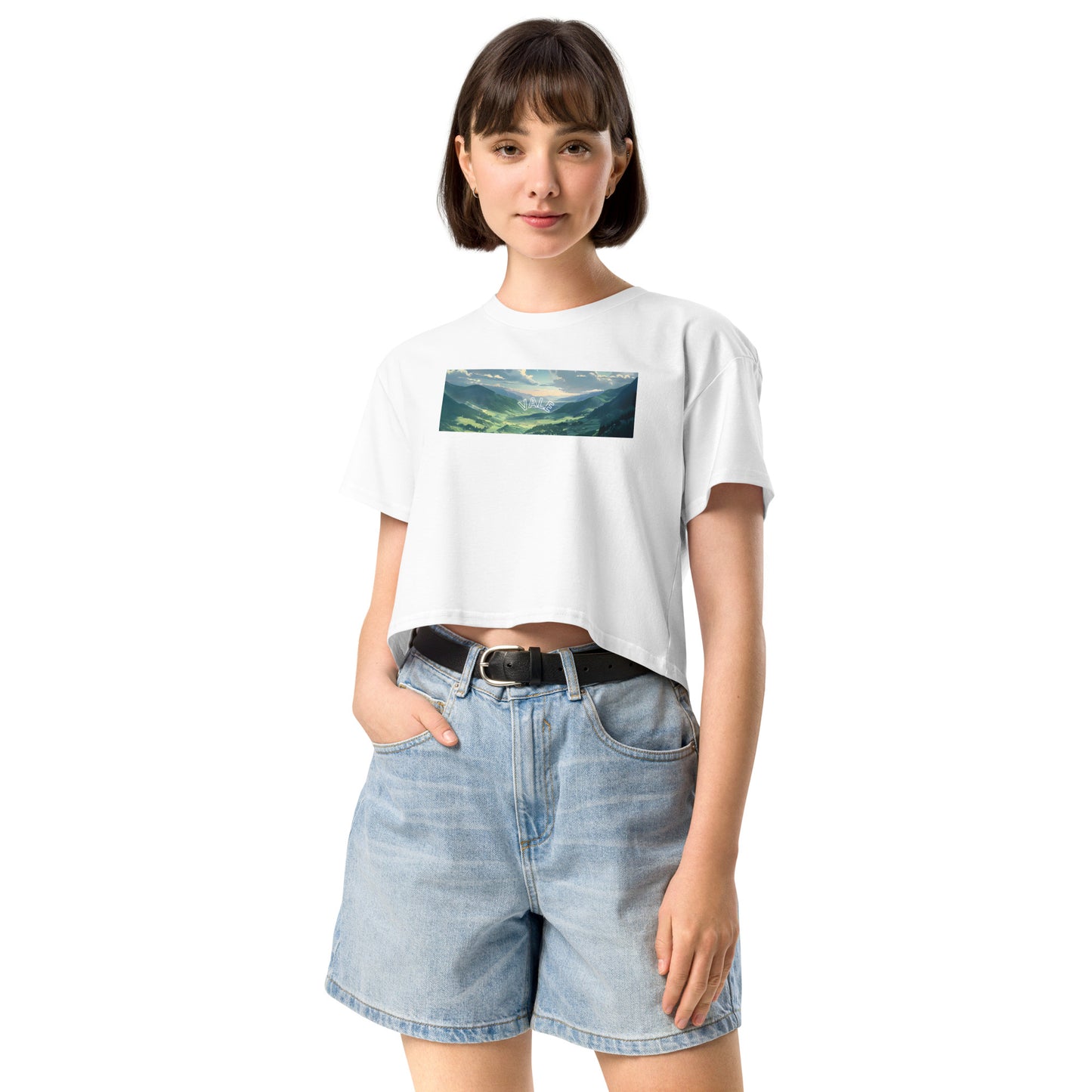 Valley 女裝短身款 Tee