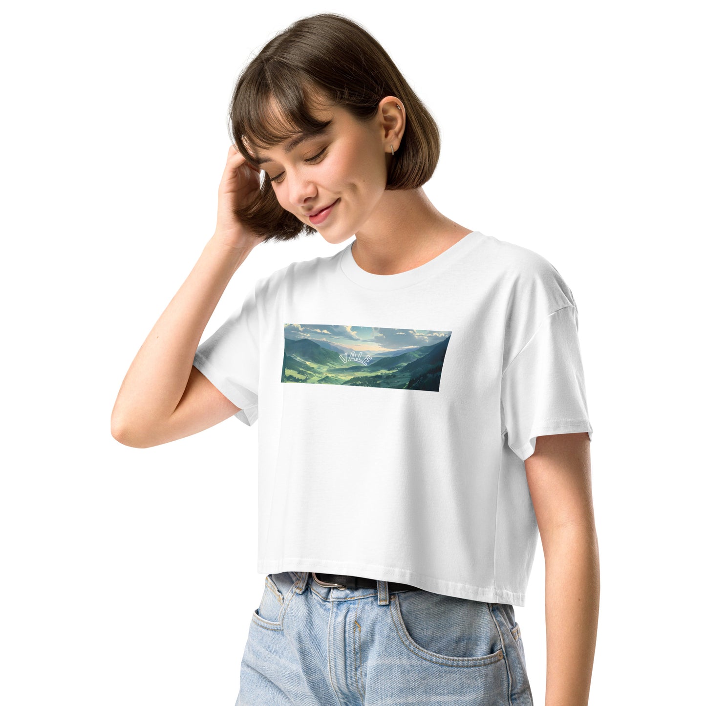 Valley 女裝短身款 Tee